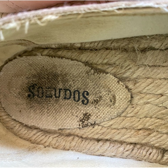 Light Pink Spanish Made Soludos Espadrille Slip on shoes - Picture 3 of 8